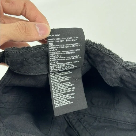 Balenciaga SS23 Black Piercing Distressed Cap - Picture 9 of 10